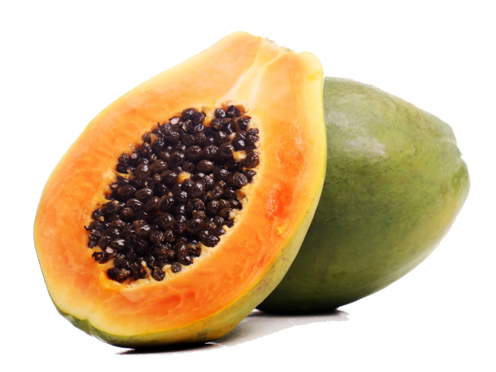 Papaya plátky Papaya plátky