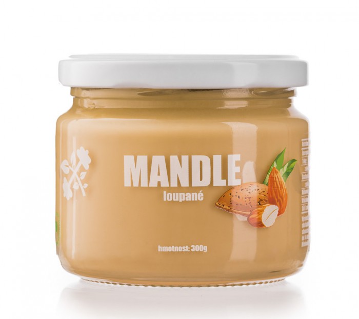 Mandle loupané krém 300g Mandle loupané krém 300g