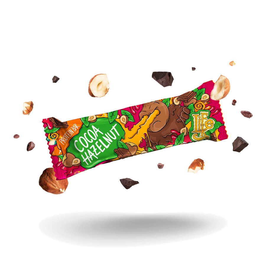 Protein Bar Hazelnut & chocolate se sladidlem