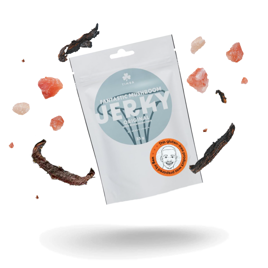 Fantastic Mushroom Jerky - Original with himalayan salt Fantastic Mushroom Jerky - Original with himalayan salt