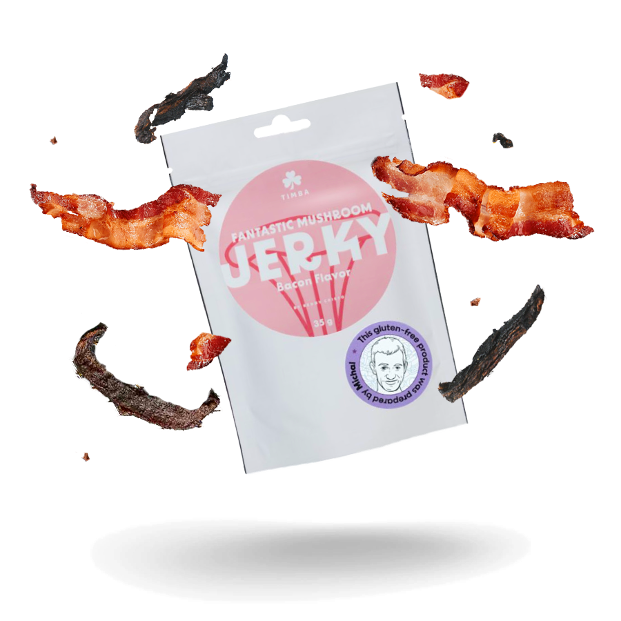Fantastic Mushroom Jerky - Bacon flavor Fantastic Mushroom Jerky - Bacon flavor